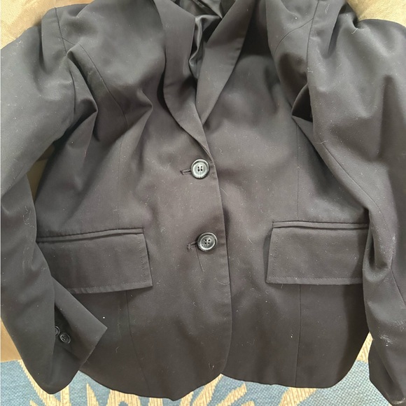 Worthington Black Tailored Two-Button Blazer - Picture 3 of 4